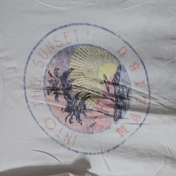 Cropped Boxy tee Malibu 🏖 - Picture 2 of 4